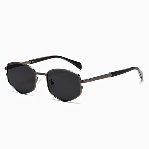 Metallic Black Sunglasses