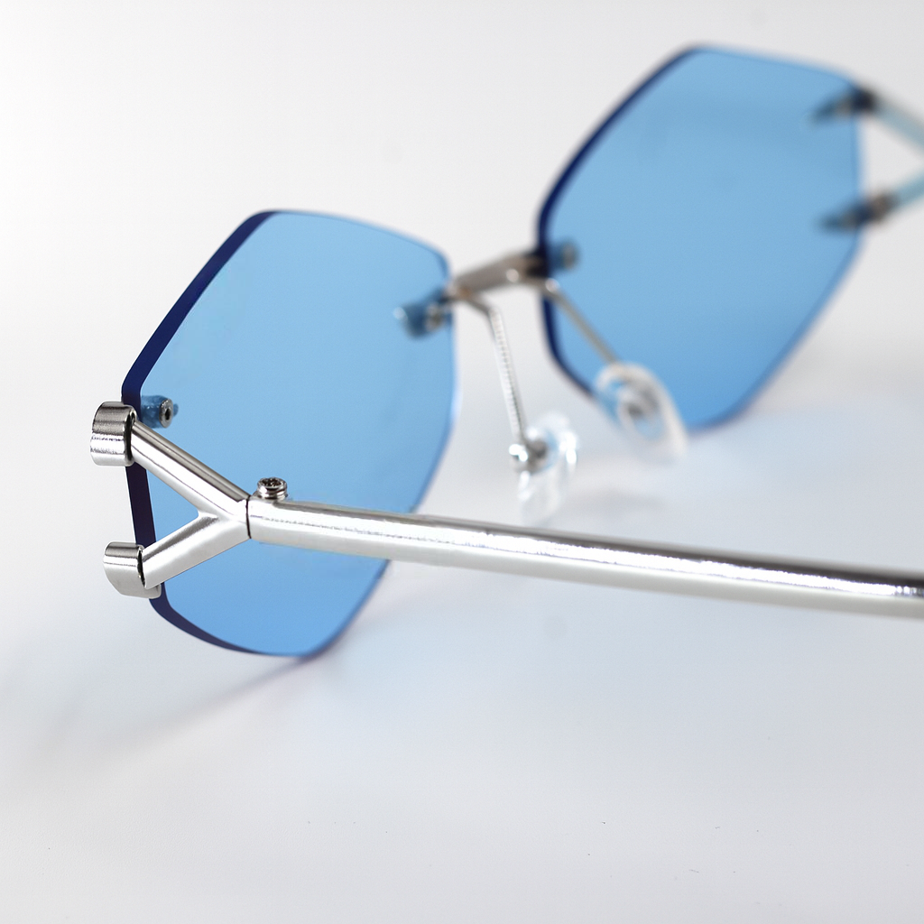 Hook Rimless Sunglasses