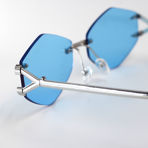 Hook Rimless Sunglasses