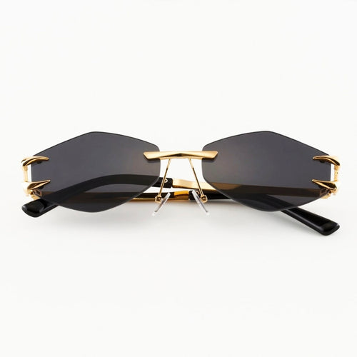 Hook Rimless Sunglasses