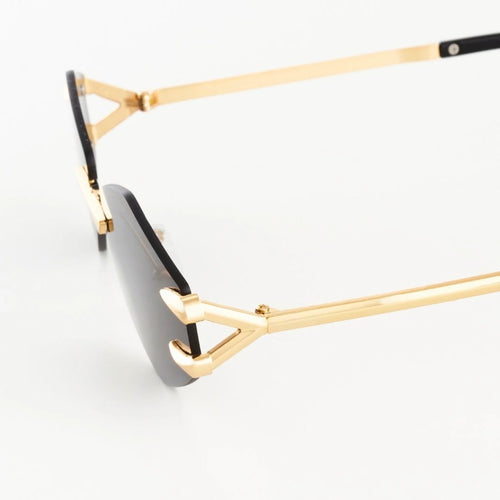 Hook Rimless Sunglasses