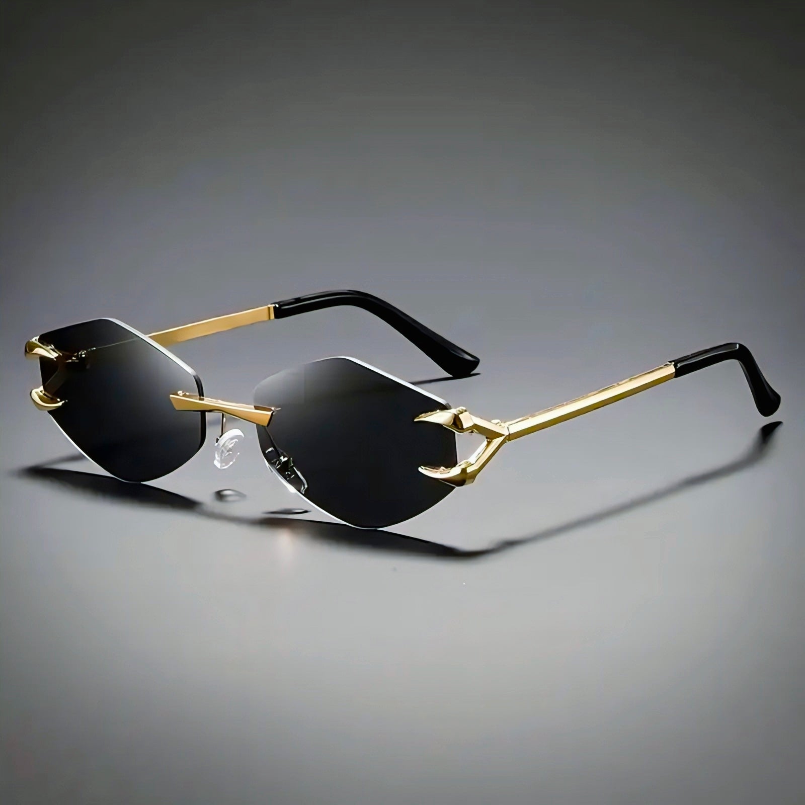 Hook Rimless Sunglasses