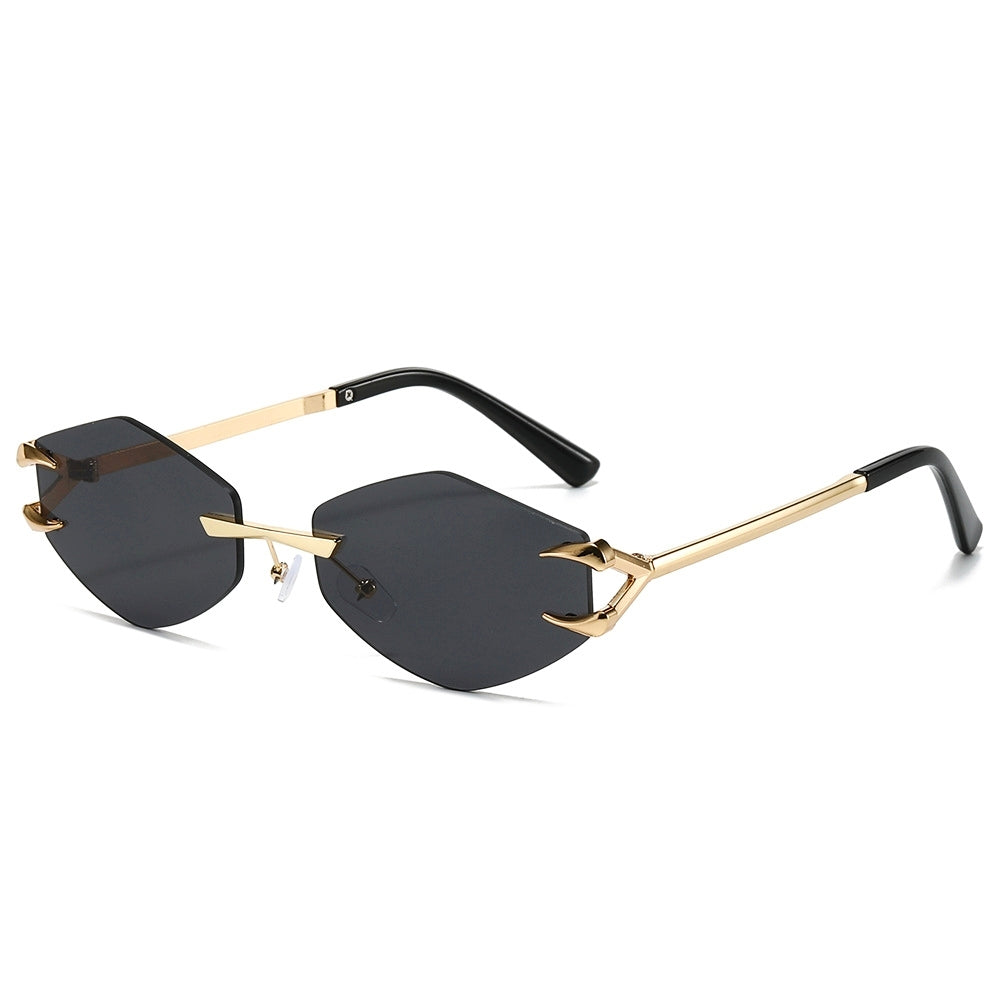 Hook Rimless Sunglasses