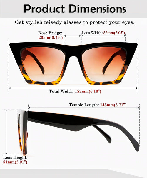Butterfly Broad Sunglasses