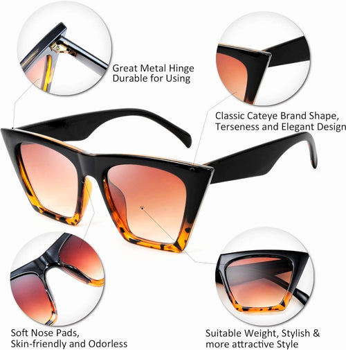 Butterfly Broad Sunglasses