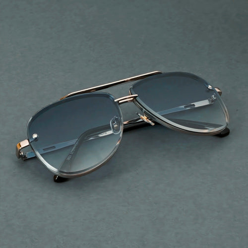 Dita Aviator Silver Blue