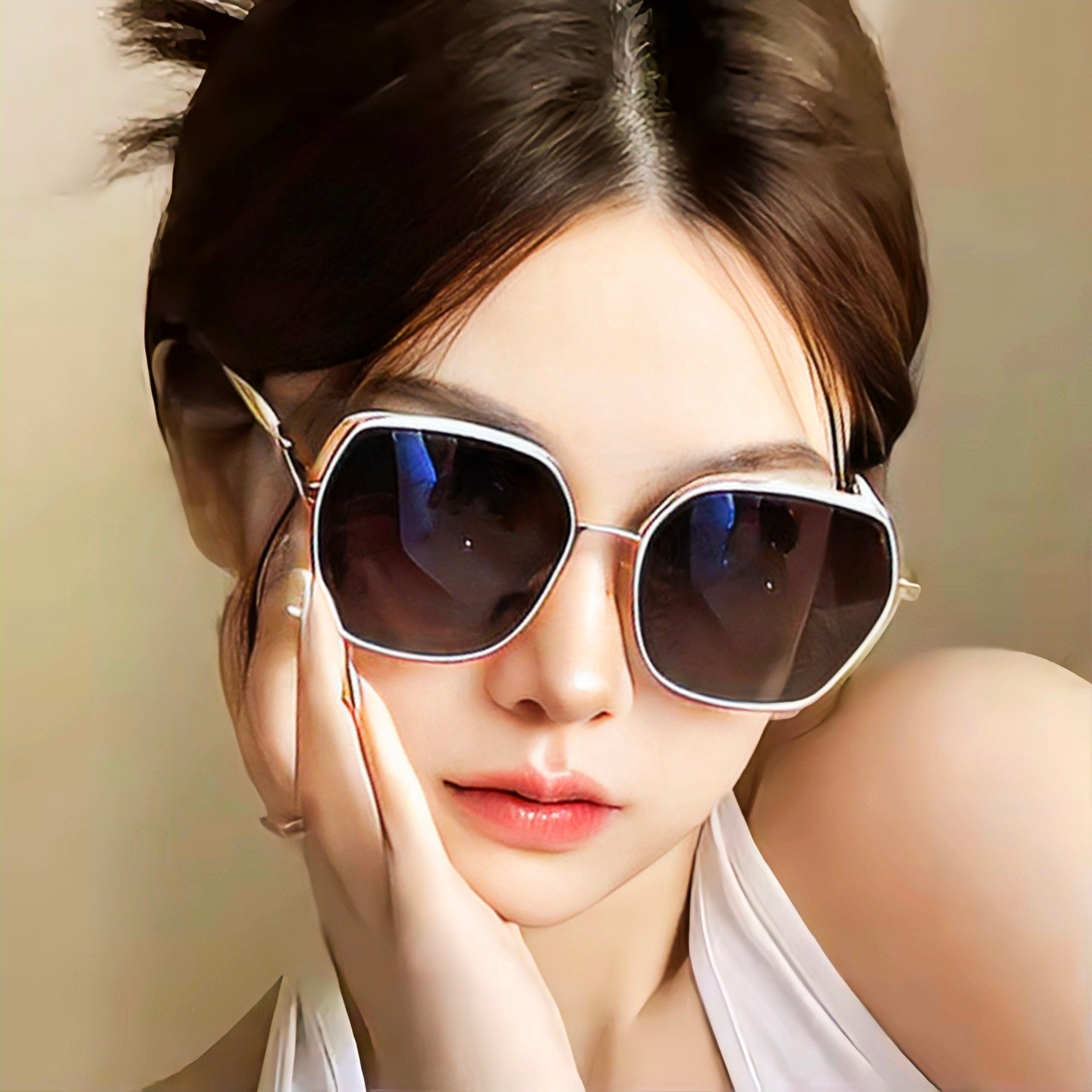 Glitter Ladies Sunglasses
