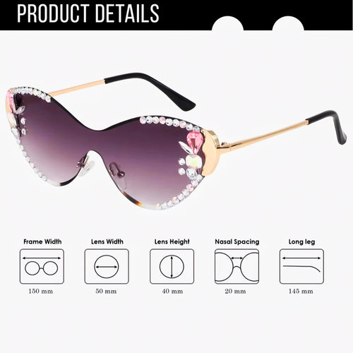 Gems Cateye Sunglasses