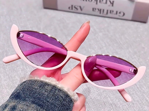 Halfrim Cateye Women Sunglasses