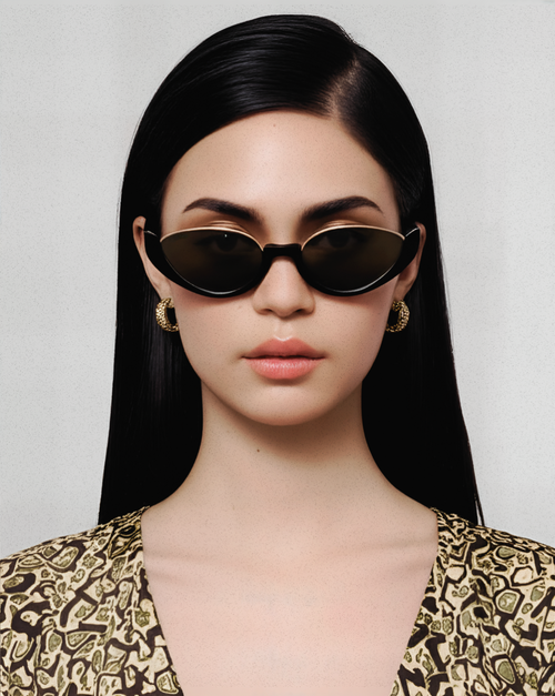 Halfrim Cateye Women Sunglasses