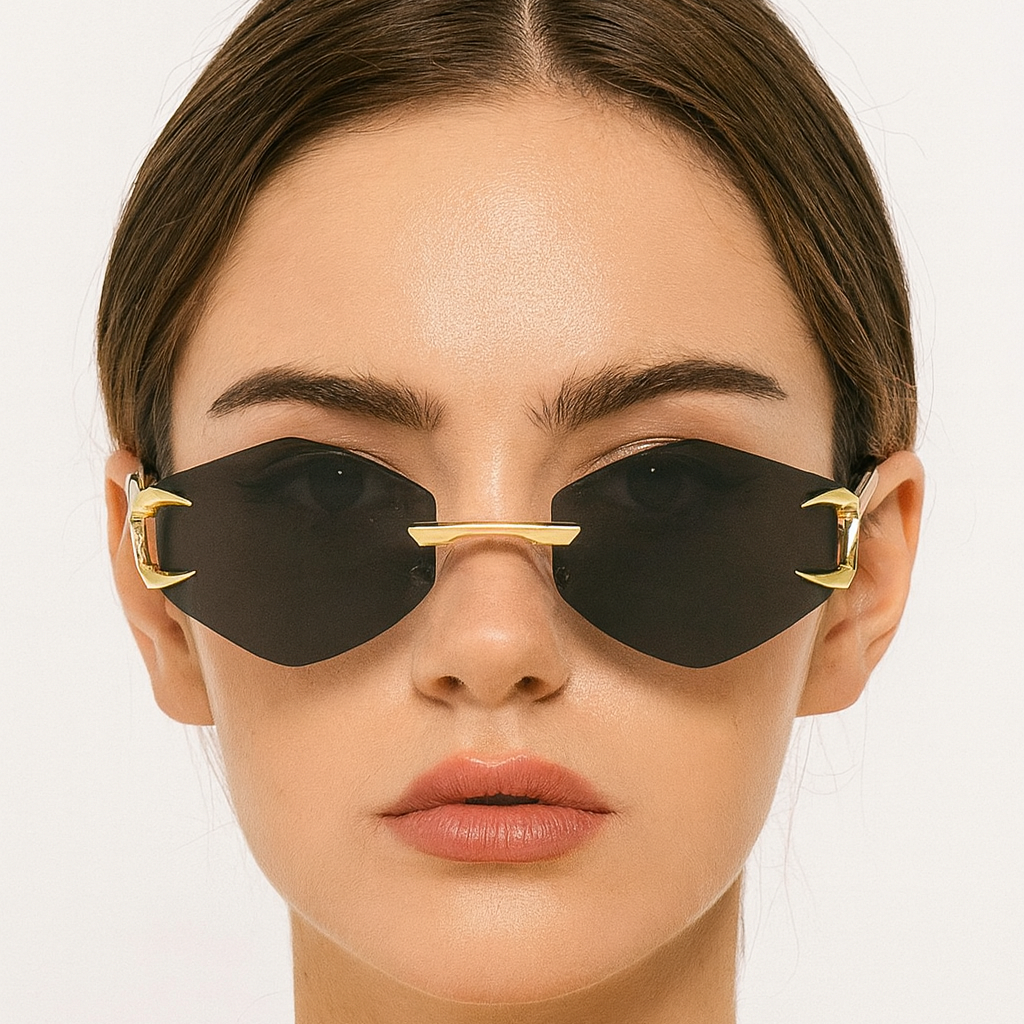 Hook Rimless Sunglasses