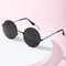 Gandhi Round Black Sunglasses