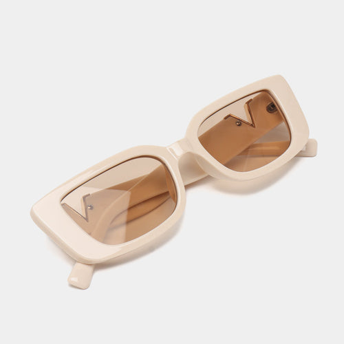 V Cut Cat-Eye Sunglasses