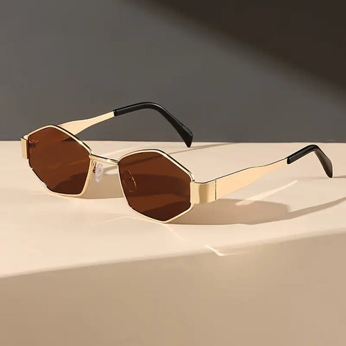 Diamond Oval Sunglasses