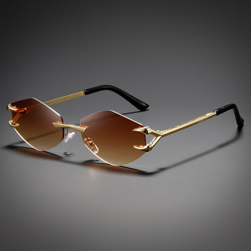 Hook Rimless Sunglasses