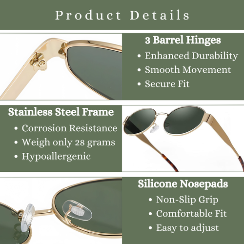 Riends Metal Sunglasses