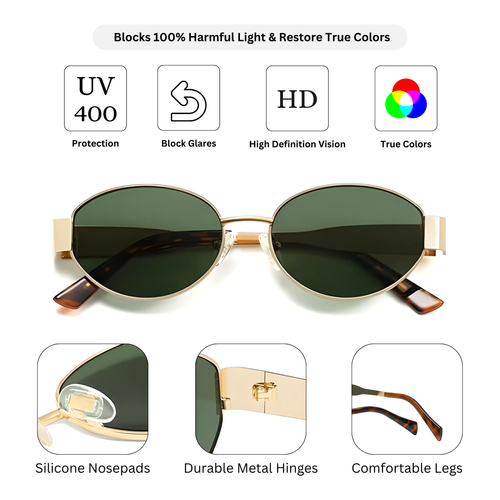 Riends Metal Sunglasses